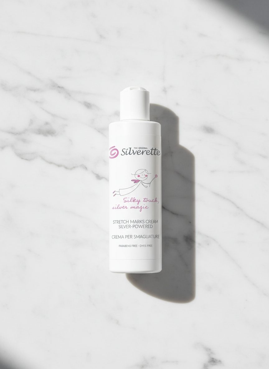 Silverette® Silver-Powered Stretch Marks Cream 200ml – Nourishing Daily Care - Silverette-apac